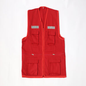 CHALECO COLOR ROJO