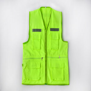 CHALECO COLOR VERDE FOSFORESCENTE