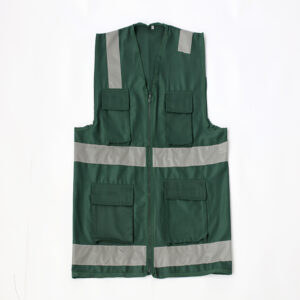 CHALECO COLOR VERDE BOTELLA