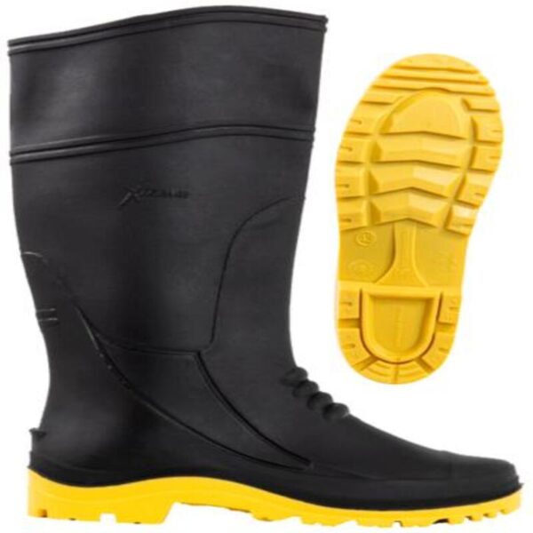 BOTAS PVC XTREME NEGRA/AMAR – A&S Peru Seguridad