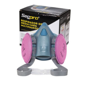 Respirador Segpro Silicona 7502 con Filtro 2097