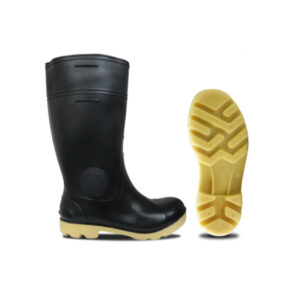 Bota de PVC Planta Amarilla con Punta