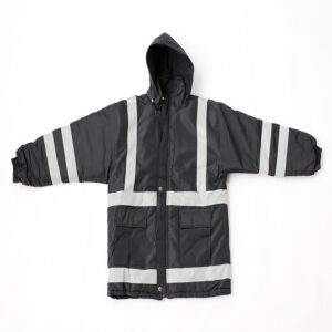 Casaca Taslan Acolchada Bicolor con Cinta